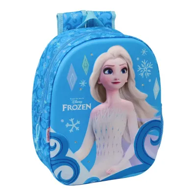 Рюкзак школьный Disney Frozen синий 27х33х10 см