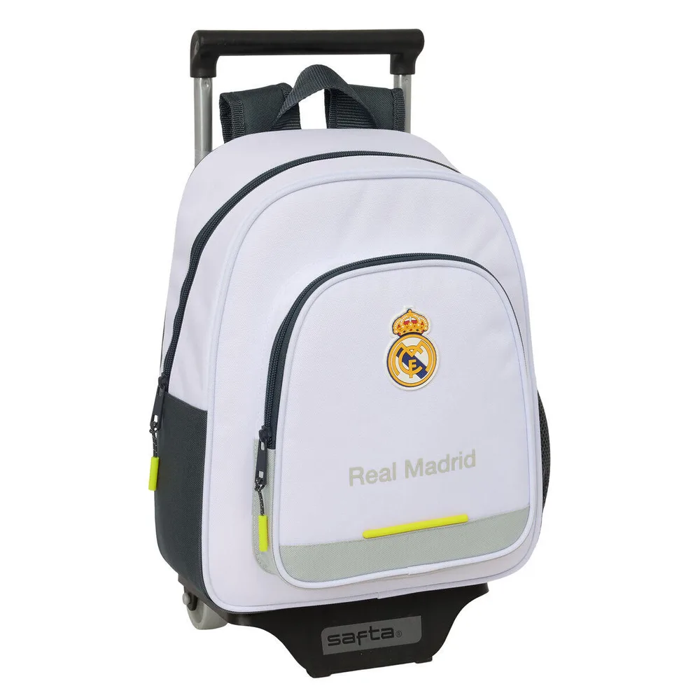 Ранец школьный Real Madrid белый 28х34х10 см
