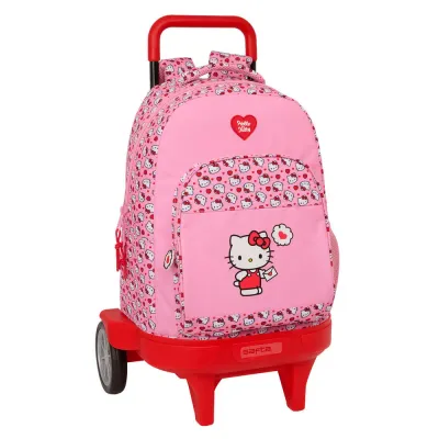 Сумка школьная на колёсах Hello Kitty 22 л