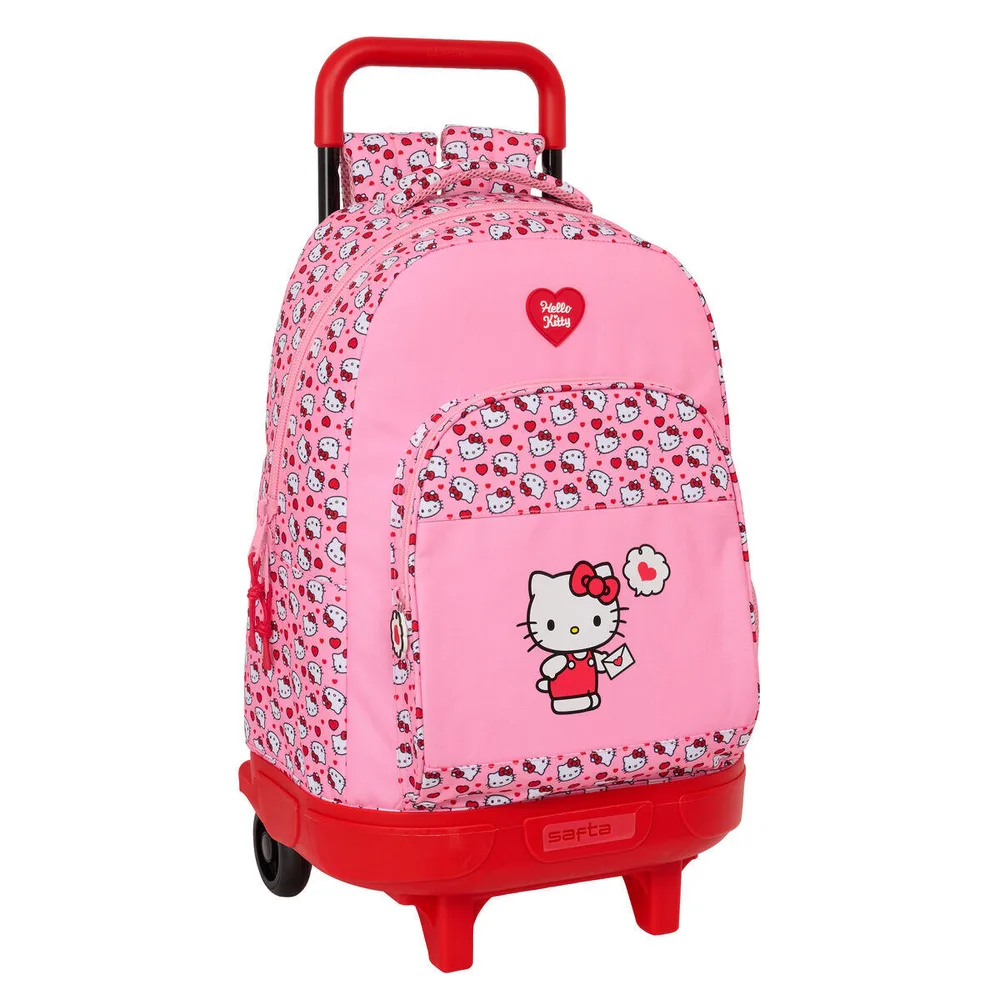 Сумка школьная Hello Kitty на колёсах 22 л