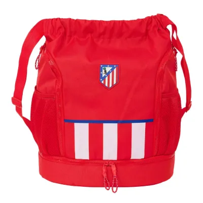 Safta Мешок для обуви Atletico Madrid на шнурках красный 35 х 40 см