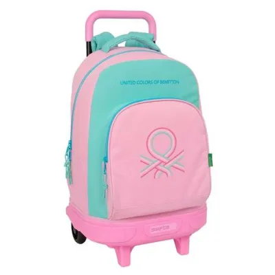 Сумка школьная на колёсах Benetton Dolce