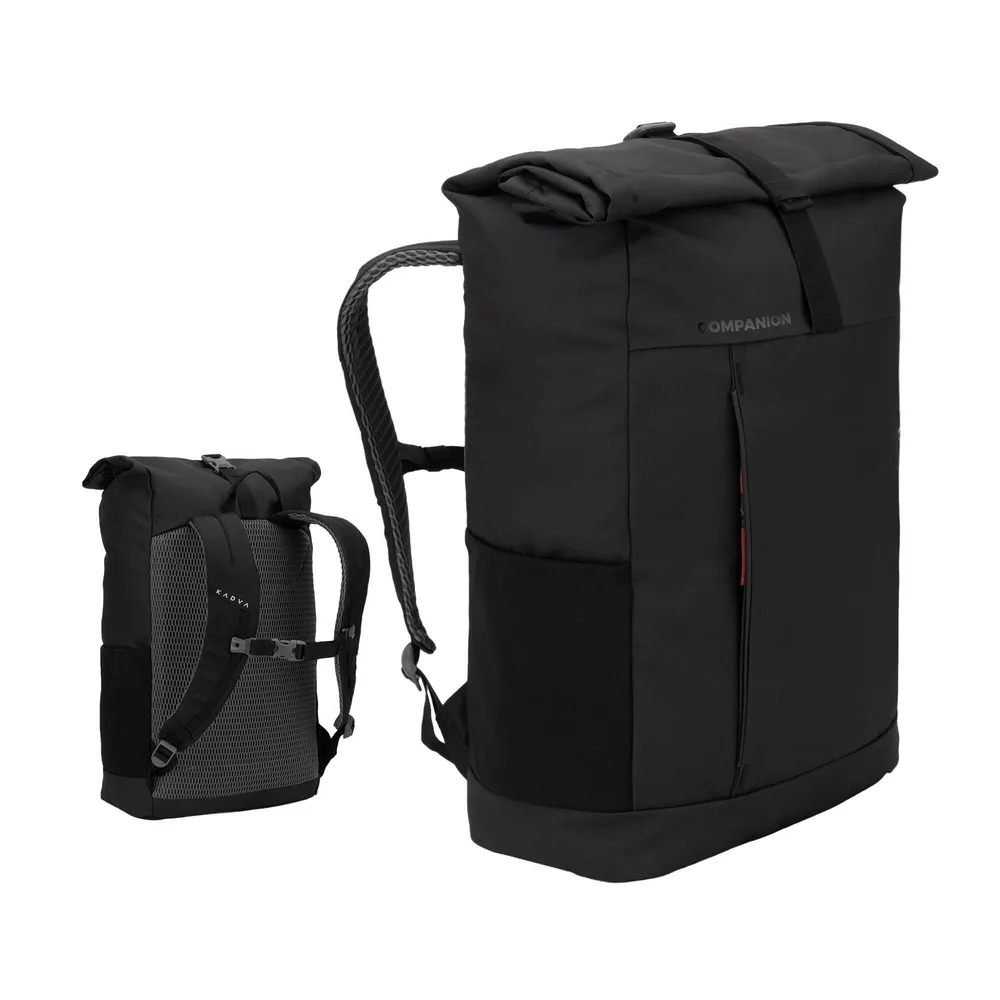 Рюкзак городской Kadva Companion 20 л, 20 l, Чёрный / 20 l, Зелёный
