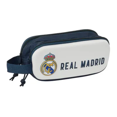 Пенал Real Madrid бело-синий