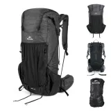 Рюкзак туристический Naturehike Rock Series 2.0 30 л, 30 l, Szara rzeka / 30 l, Кремовый — фото 2