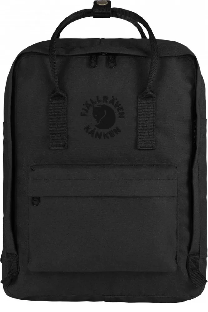 Рюкзак городской Fjallraven Re-Kanken 16 л из вторичного сырья, 16 l, Чёрный / 16 l, Серый / 16 l, Жёлтый / 16 l, Orzechowy brąz