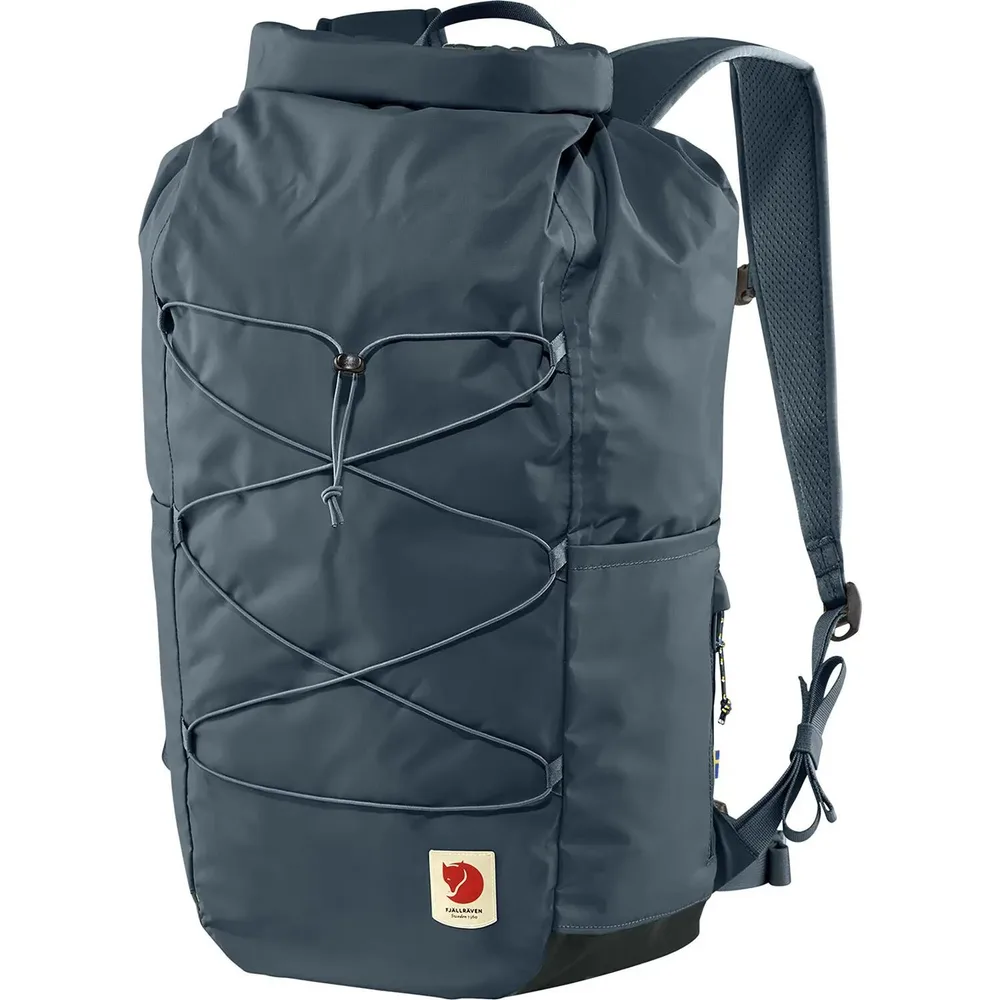 Fjallraven High Coast Rolltop, 26 l, Синяя галактика / 26 l, Чёрный