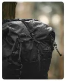 Рюкзак туристический Naturehike Helium 30+5 л роллтоп, 30 l, Чёрный / 30 l, Ochra — фото 2