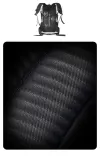 Рюкзак туристический Naturehike Helium 30+5 л роллтоп, 30 l, Чёрный / 30 l, Ochra — фото 5