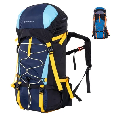 Рюкзак туристический CitySports 60 л, голубой