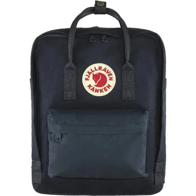 Рюкзак городской Fjallraven Kanken Re-Wool 16 л шерсть черный 533 г