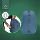 Рюкзак туристический Kadva Concise 20 л, синяя галактика — фото 4