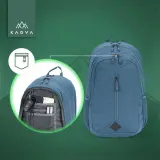 Рюкзак туристический Kadva Concise 20 л, синяя галактика — фото 5