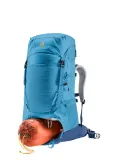 Рюкзак туристический детский Deuter Fox 40 л синий 1330 г — фото 7