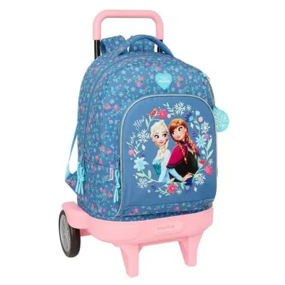 Сумка школьная на колёсах Disney Frozen