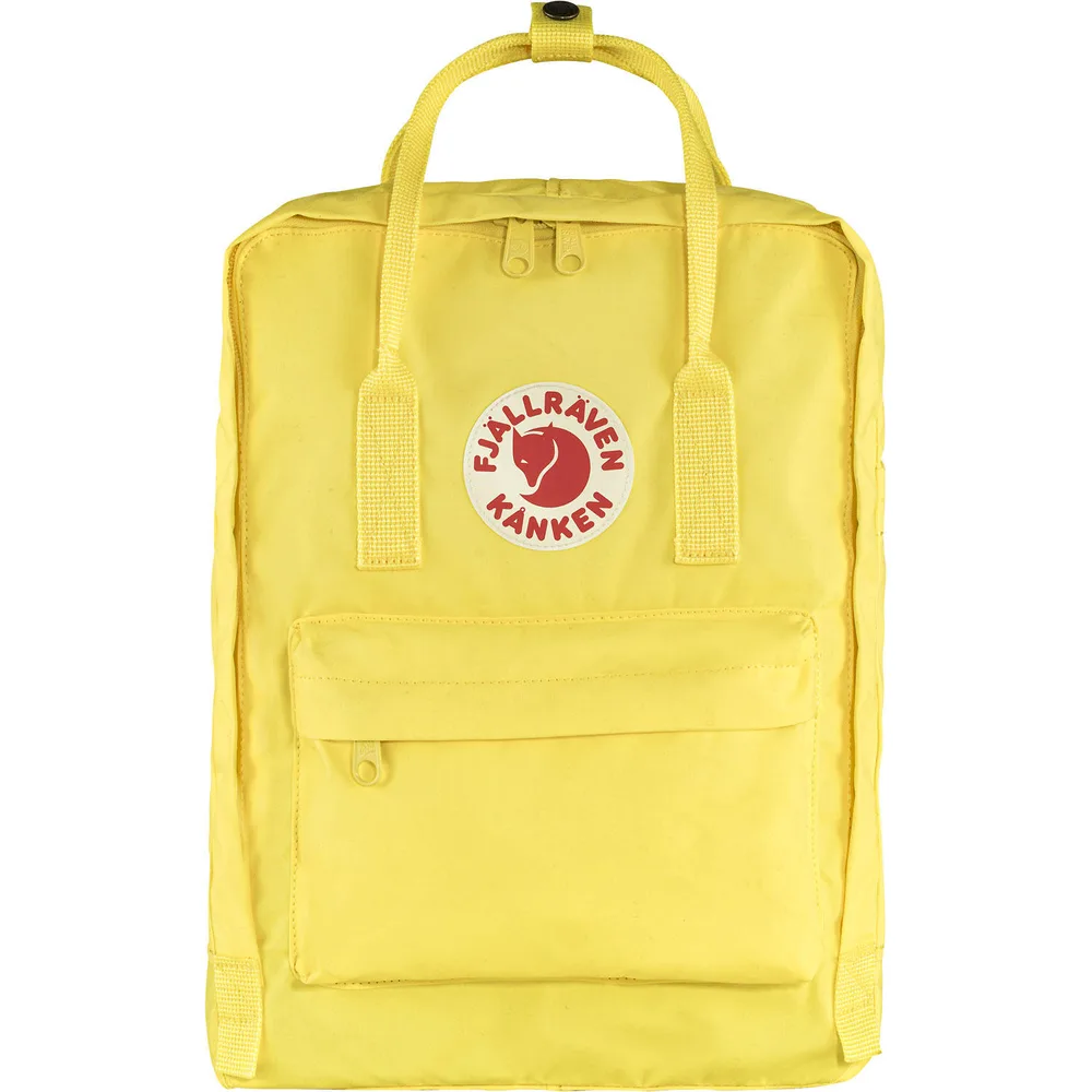 Рюкзак Fjallraven Kanken 16 л, жёлтая лаймовый