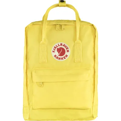 Рюкзак Fjallraven Kanken 16 л, жёлтая лаймовый