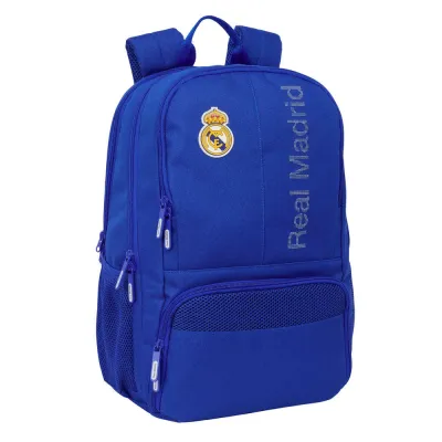 Рюкзак школьный Real Madrid синий 30 на 42 см