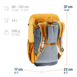 Детский рюкзак 14 л Deuter Waldfuchs 14 amber/maple — фото 2