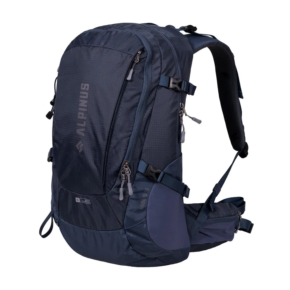 Рюкзак туристический Alpinus Muddus 30 л, 30 l, Тёмно-синий / 30 l, Оливковый