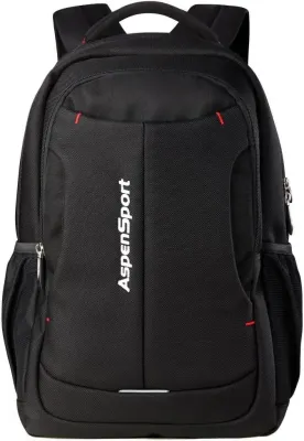 Erima Чёрный рюкзак Aspensport Tagesrucksack 30 л