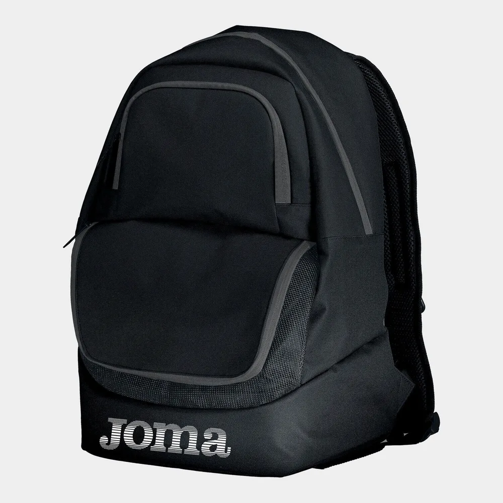 Рюкзак спортивный Joma Diamond II, 44L, Чёрный / 44L, Зелёный