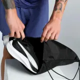 Мешок-рюкзак на шнурах Puma Phase, 14L, Чёрный / 14L, Тёмно-синий — фото 4