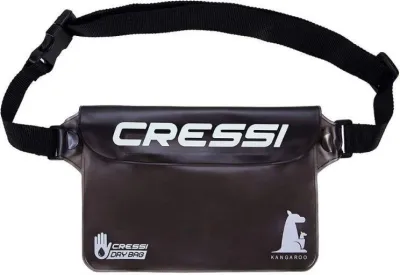 Водонепроницаемая поясная сумка Cressi Kangaroo из ПВХ, 0,5 l, Чёрный
