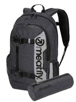 Рюкзак Meatfly Basejumper 22 л, 22 L, Szara rzeka