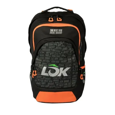Рюкзак Lok Maxx Gen 2 чёрный с оранжевым для падела