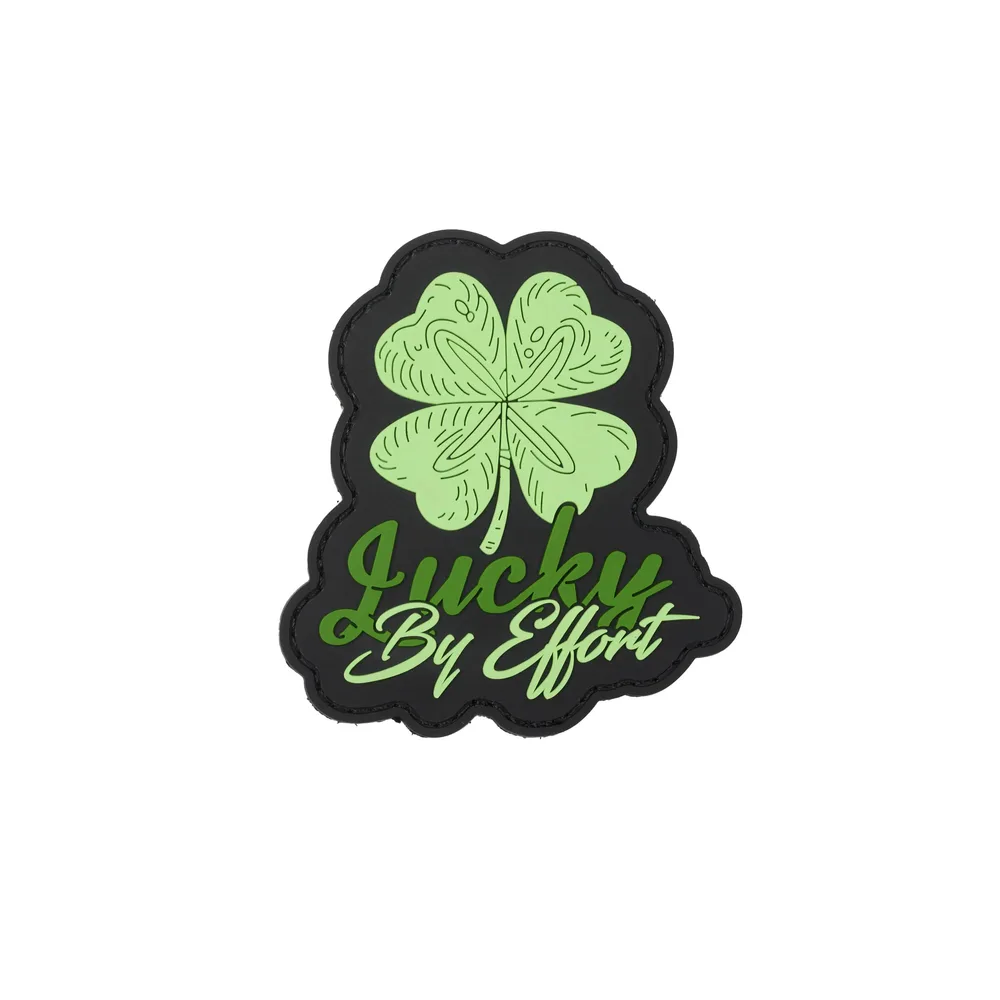 Нашивка ПВХ на липучке Elitex Training «Lucky by Effort»