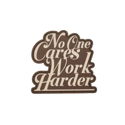 Шеврон на липучке Elitex Training «No One Cares Work Harder»