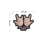 Нашивка на липучке Elitex Training Jiu-Jitsu OSS — фото 2