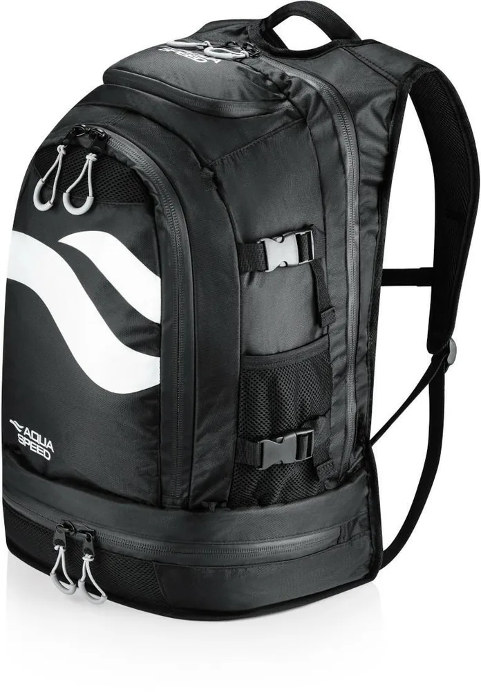 Рюкзак для плавания Aqua Speed Maxpack 42 л, 42L, Чёрный / 42L, Тёмно-серый