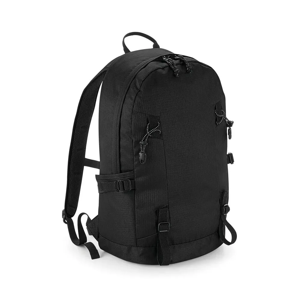 Рюкзак Quadra классический 20 л, 20 l, Чёрный / 20 l, Зелёный