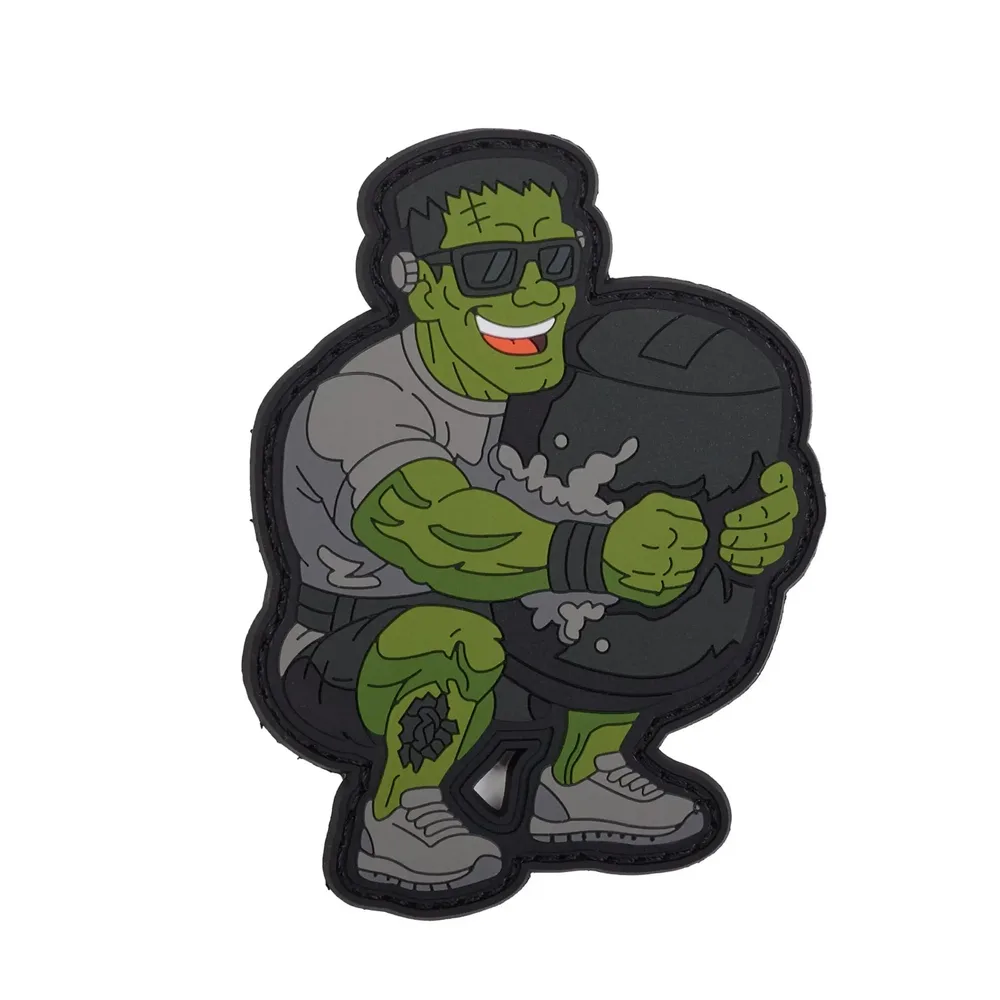 Съёмная нашивка из ПВХ на липучке Elitex Training FrankestClean