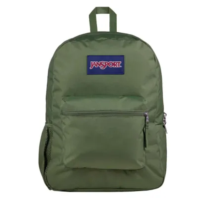 Рюкзак JanSport Cross Town Plus 26 л, зелёный