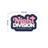 Нашивка Elitex Training Night Division из PVC на липучке — фото 2