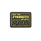 Elitex Training Нашивка ПВХ на липучке May the Strength Be with You для кросс-тренинга — фото 1