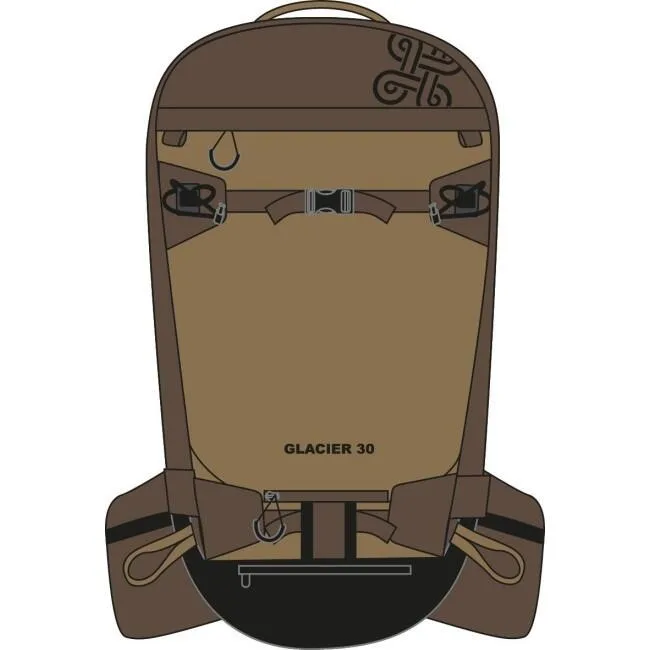 Рюкзак для фрирайда Kilpi Glacier-U, 30 l, Бежевый / 30 l, Синий