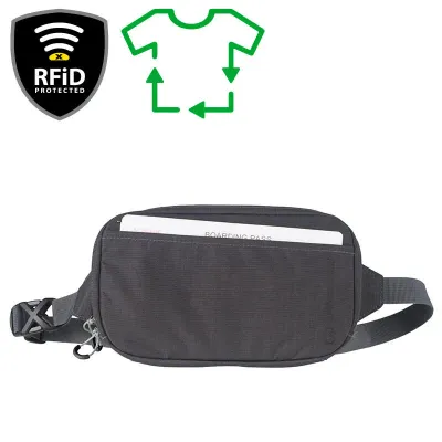 Поясная сумка-кошелёк Lifeventure RFID Travel Belt Pouch, серая