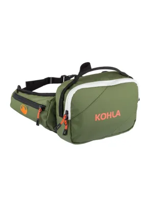 Поясная сумка Kohla Rustler 2 л, bronze green/red orange