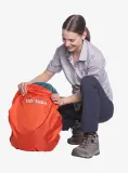 Чехол от дождя на рюкзак Tatonka Rain Cover 30-40, красный/оранжевый — фото 6