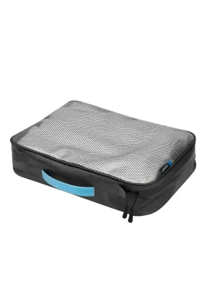 Дорожный органайзер Cocoon Packing Cube Laminated Net Top L серый/черный