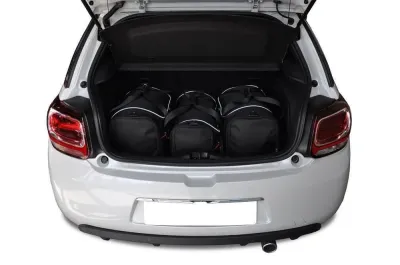 Набор сумок для багажника Citroen DS3 Hatchback 2009–2016 KJUST, 3 шт