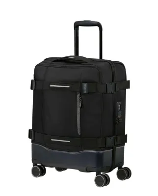 Чемодан на 4 колёсах American Tourister Urban Track S с замком TSA, 41L, Чёрный