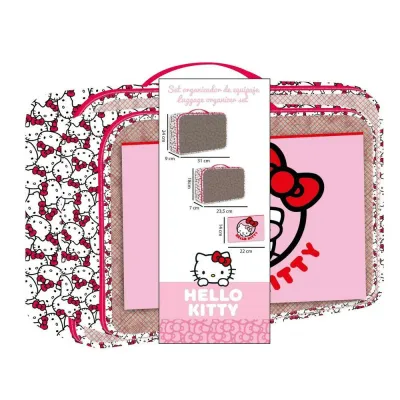 Дорожная сумка Hello Kitty красная