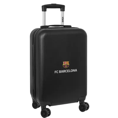 Чемодан ручная кладь на колёсах FC Barcelona 612425851, 55 на 34,5 на 20 см