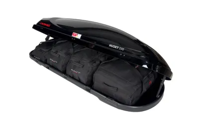Сумки для автобокса Kamei Husky 330, комплект из 4 штук, Kjust