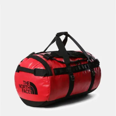 Спортивная сумка The North Face, красная, вместительная